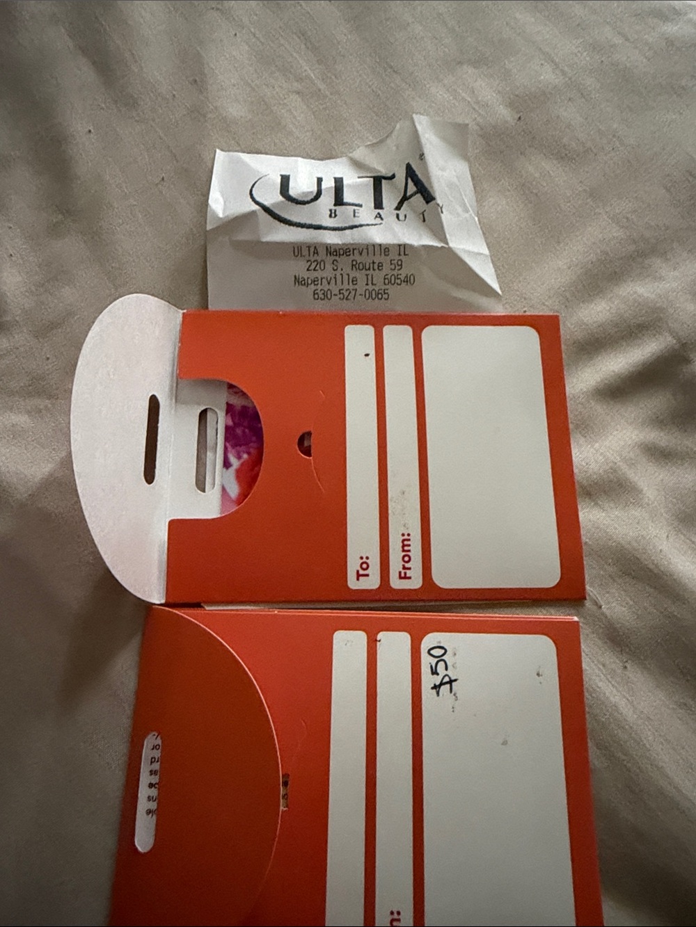 Ulta gift card